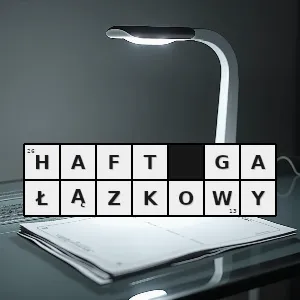 Hasło krzyżówkowe haft o ukośnie kładzionych ściegach w kształcie stylizowanej gałązki - haft gałązkowy – rozwiązanie, synonimy, podpowiedzi i definicje krzyżówkowe